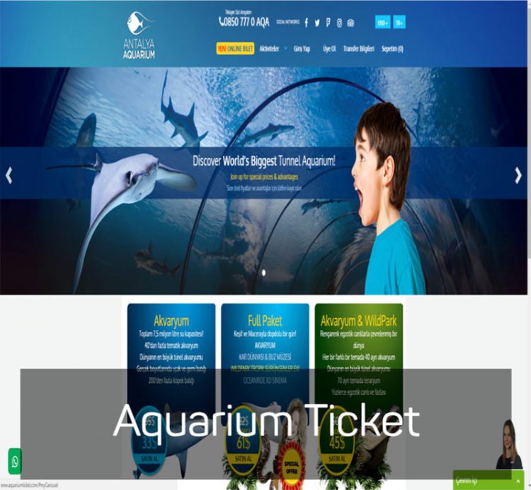 Aquarium Ticket